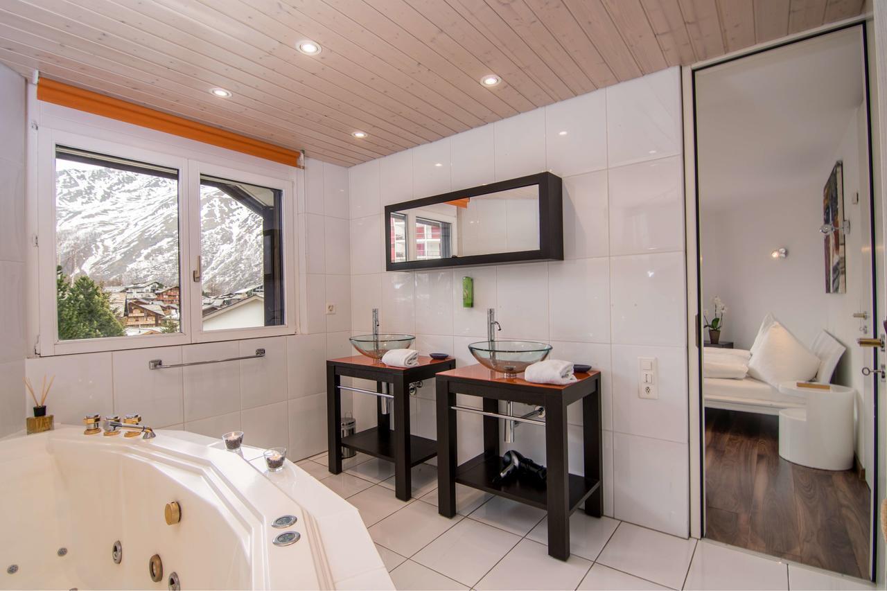 Haus Allegra Saas Fee Kültér fotó